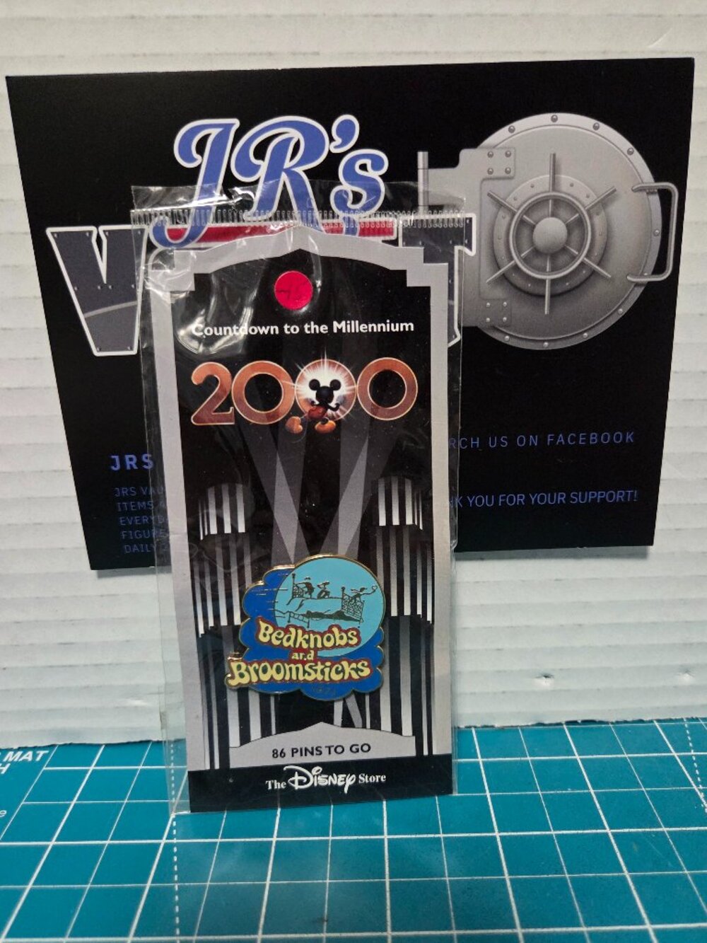 Disney DS Countdown to the Millennium Bedknobs and Broomsticks Enamel Pin